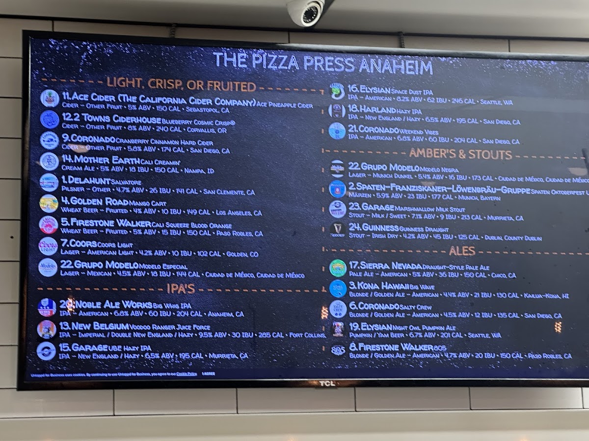 The Pizza Press Menu - Image 6